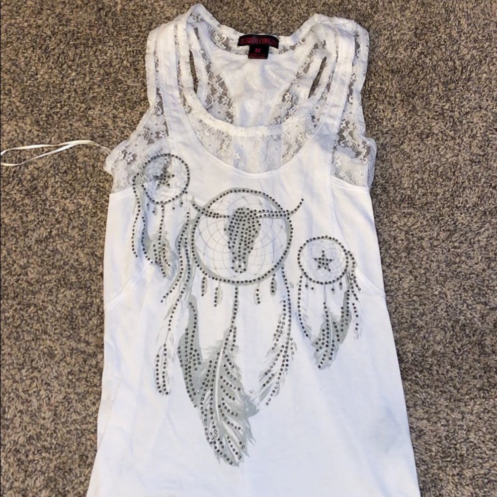 Western tank top
